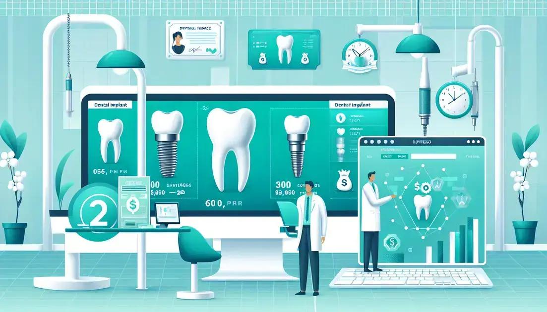 Benefícios financeiros de um plano com implantes