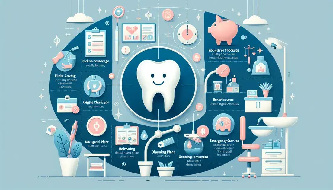 Principais coberturas dos planos odontológicos