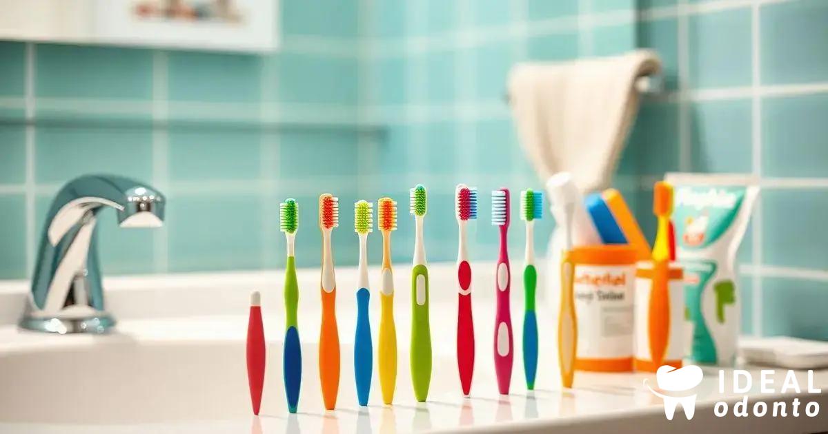 Características de uma Boa Escova de Dentes Infantil