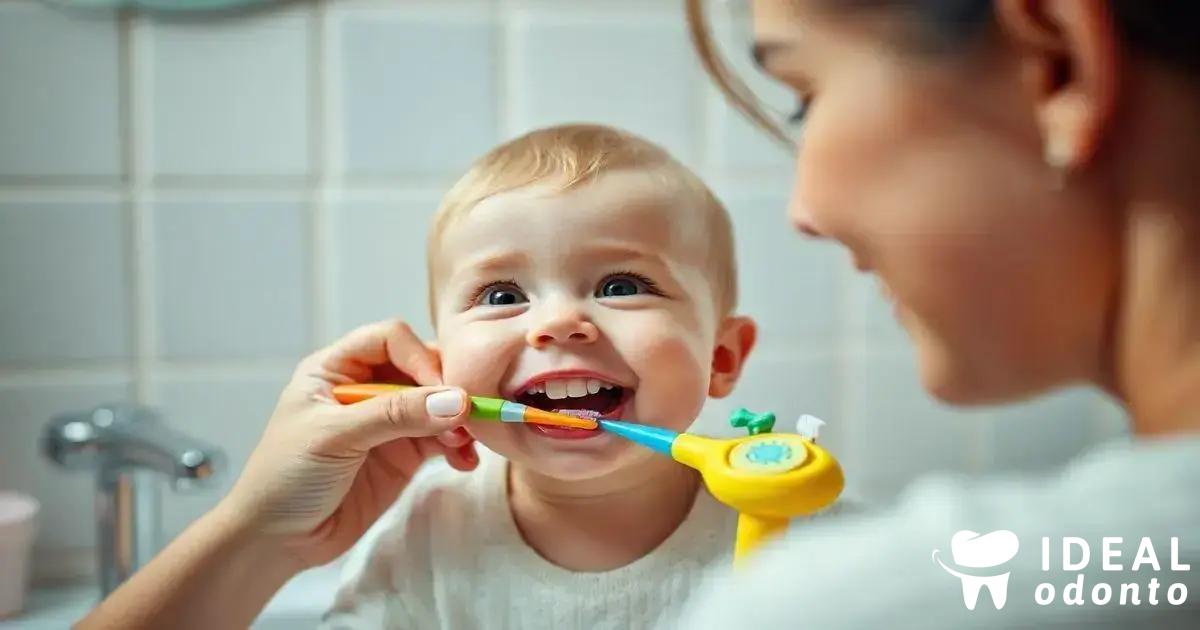 Como Escovar os Dentes do Bebê