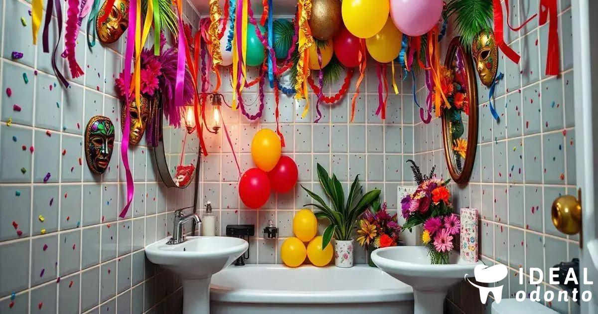 Decoração de Banheiro para o Carnaval