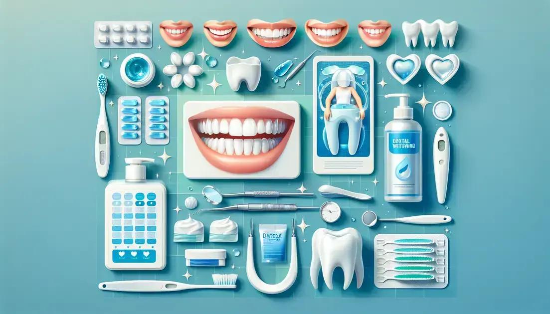 Tipos de clareamento dental