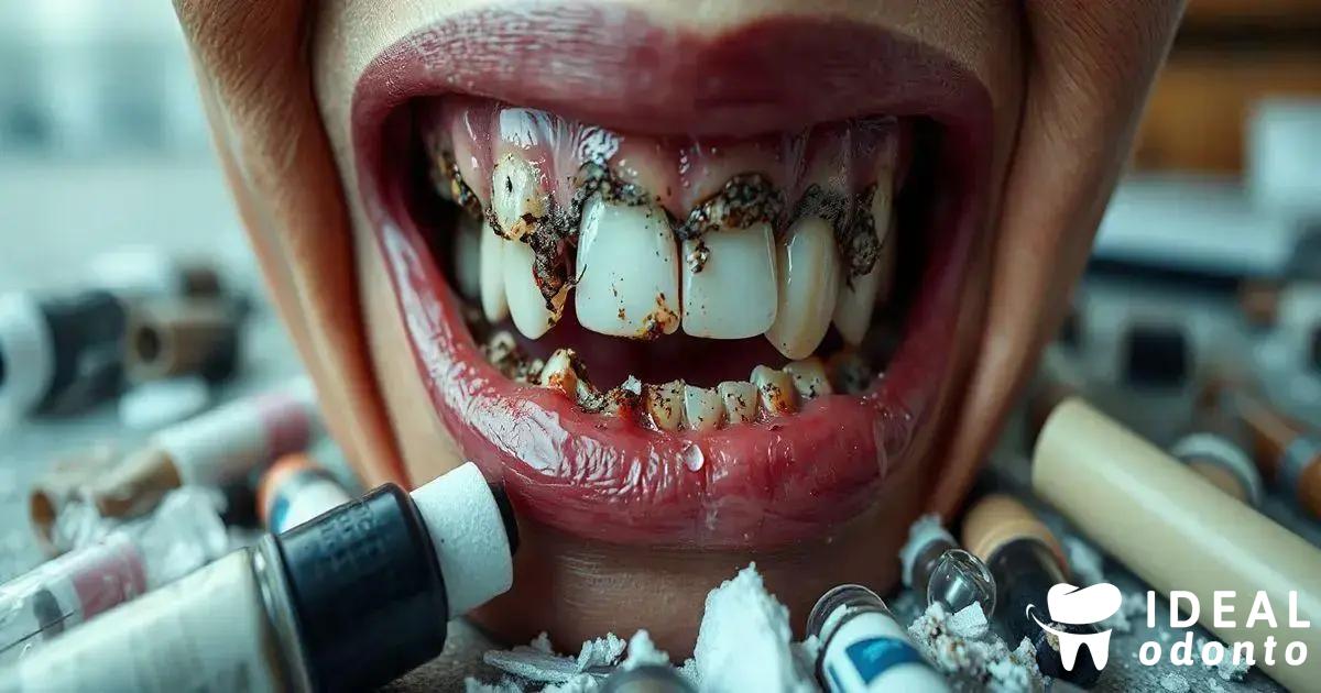 Como as drogas afetam a saliva e a saúde dental