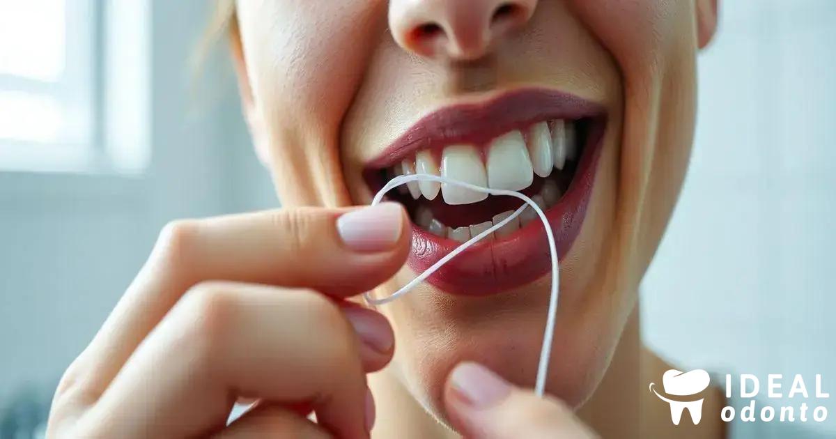 Como usar corretamente o fio fita dental