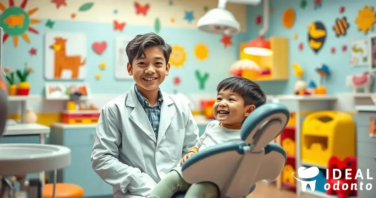 O que esperar da primeira consulta ao dentista infantil