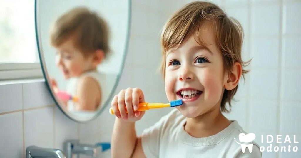 Uso de Pasta de Dente com Flúor em Crianças